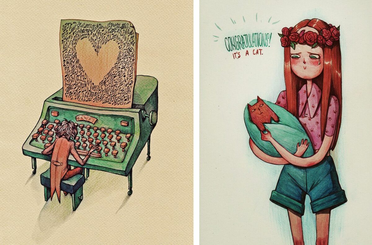 The Enchanting And Haunting Illustrations Of Marija Tiurina 38