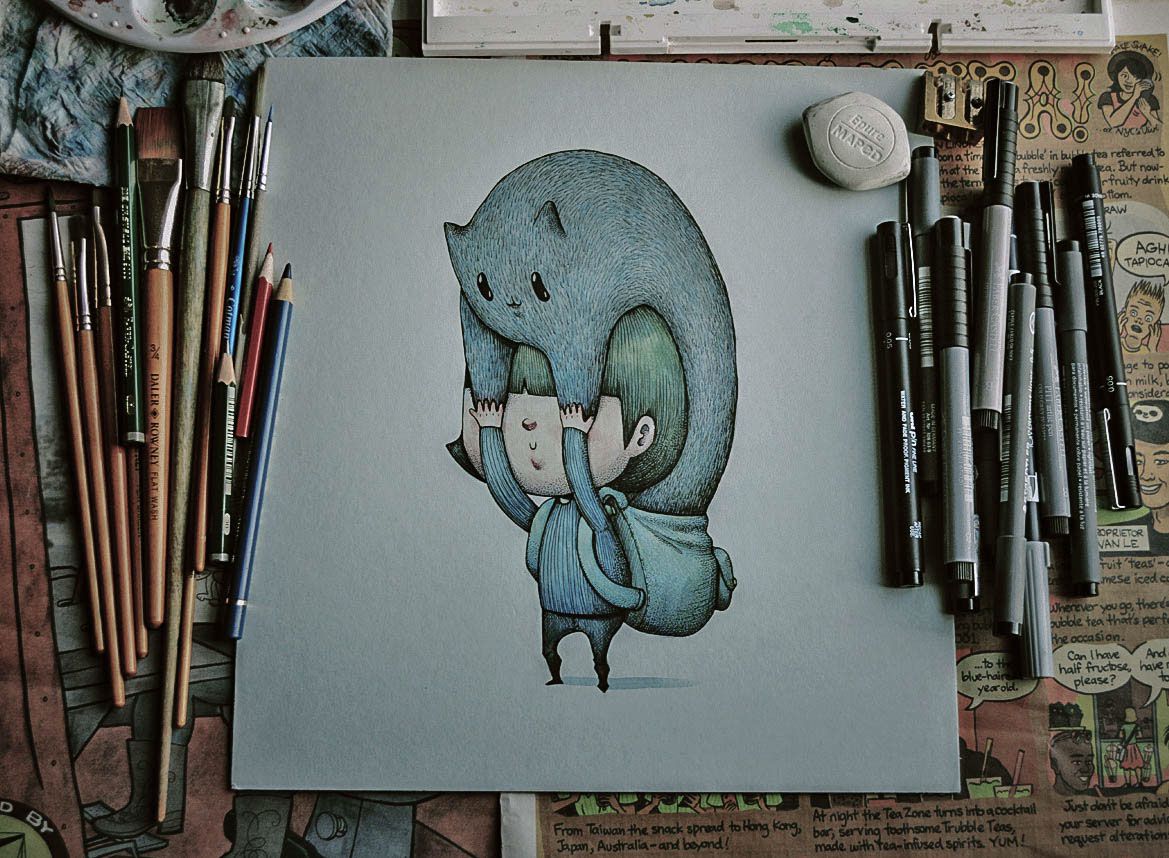 The Enchanting And Haunting Illustrations Of Marija Tiurina 40