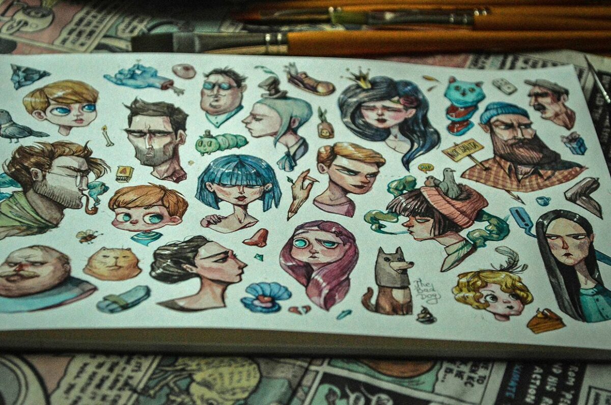 The Enchanting And Haunting Illustrations Of Marija Tiurina 41