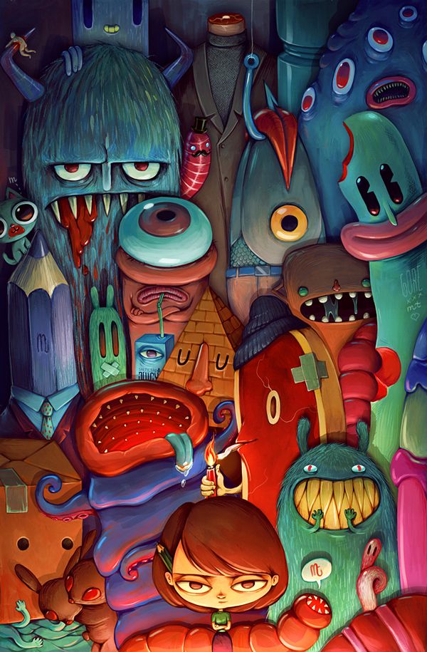 The Enchanting And Haunting Illustrations Of Marija Tiurina 54