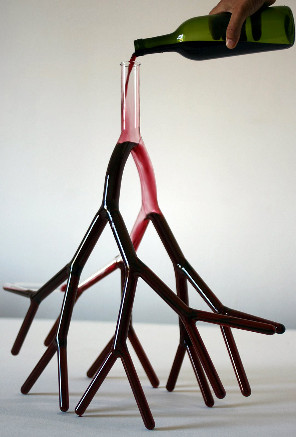 The Incredible Wine Bottles Inspired By Blood Vessels And Roots Of Etienne Meneau 8