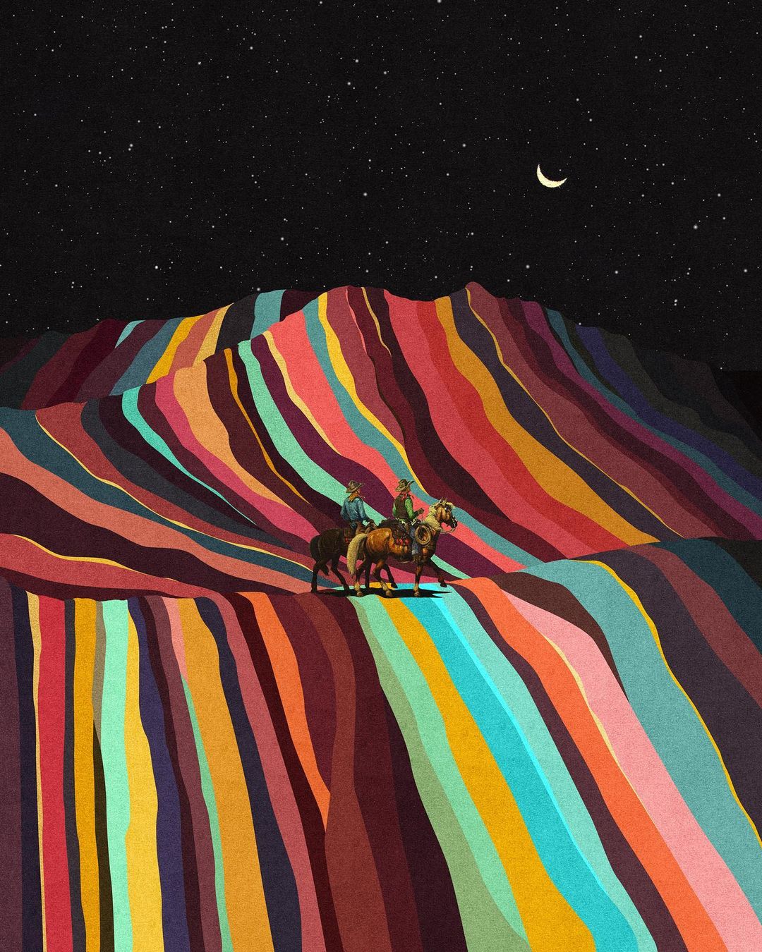 Absolutely Stunning Digital And Multicolored Collages By Jesse Stone 2