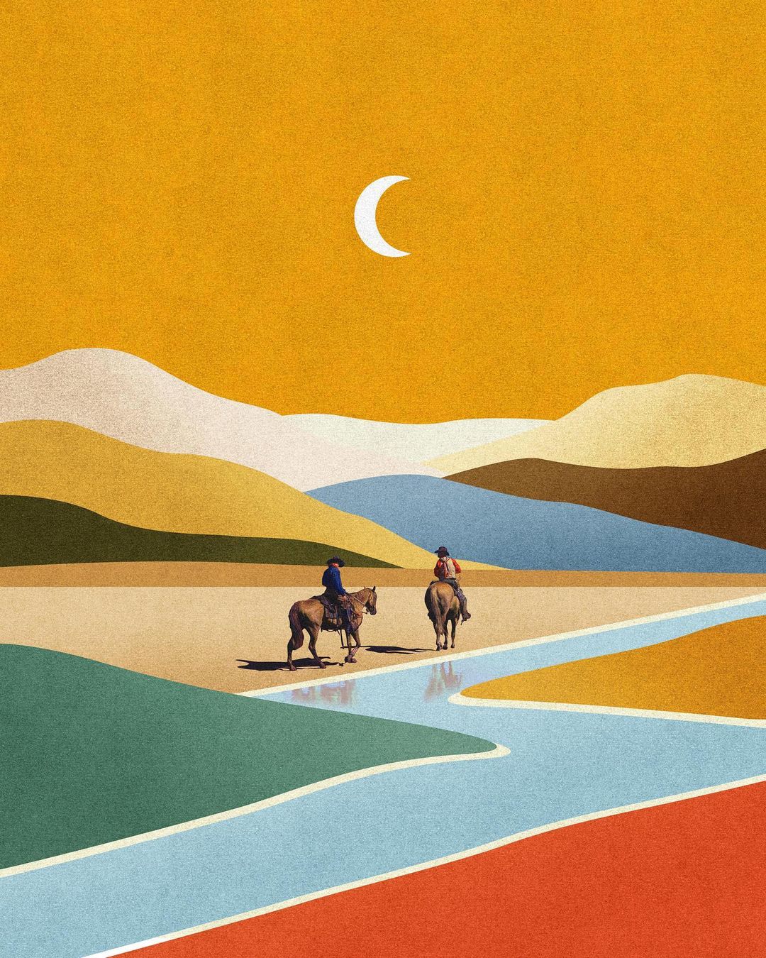 Absolutely Stunning Digital And Multicolored Collages By Jesse Stone 3