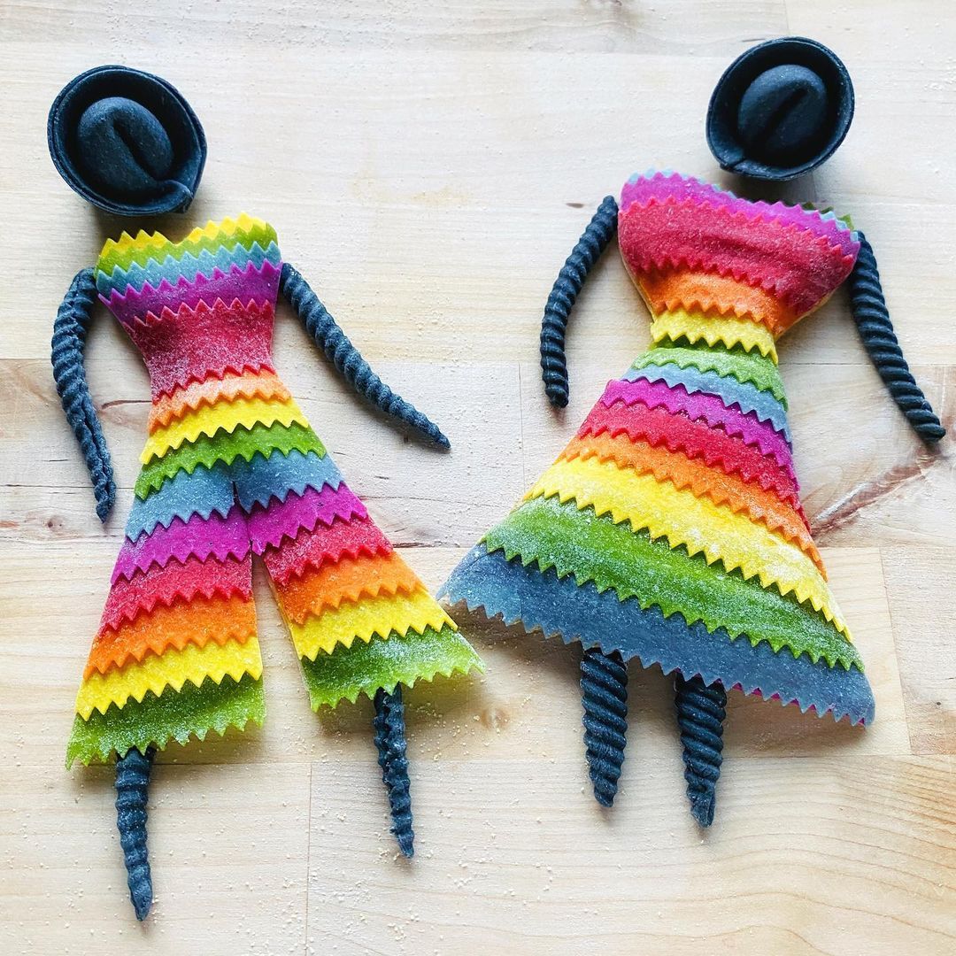 Amusing Pasta The Playful And Colored Food Of Linda Miller Nicholson 14