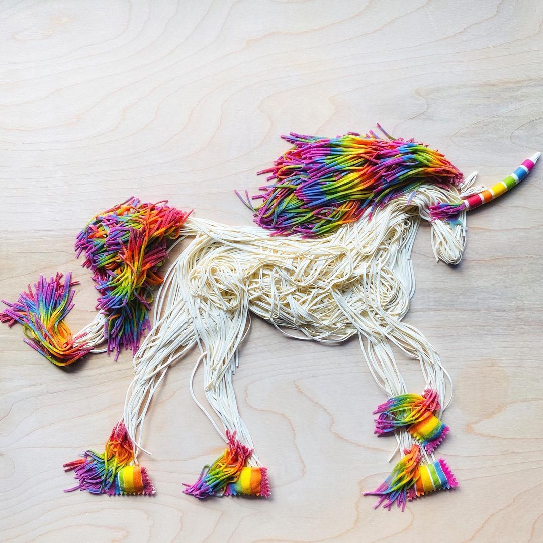 Amusing Pasta The Playful And Colored Food Of Linda Miller Nicholson 8