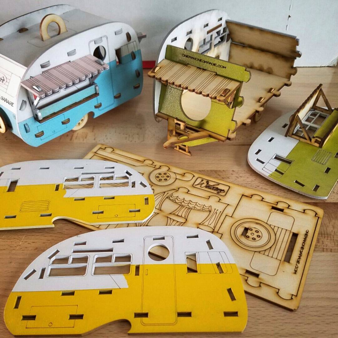 Amusing Vintage Camper Birdhouses By Marcus Williams And Sj Stone 6