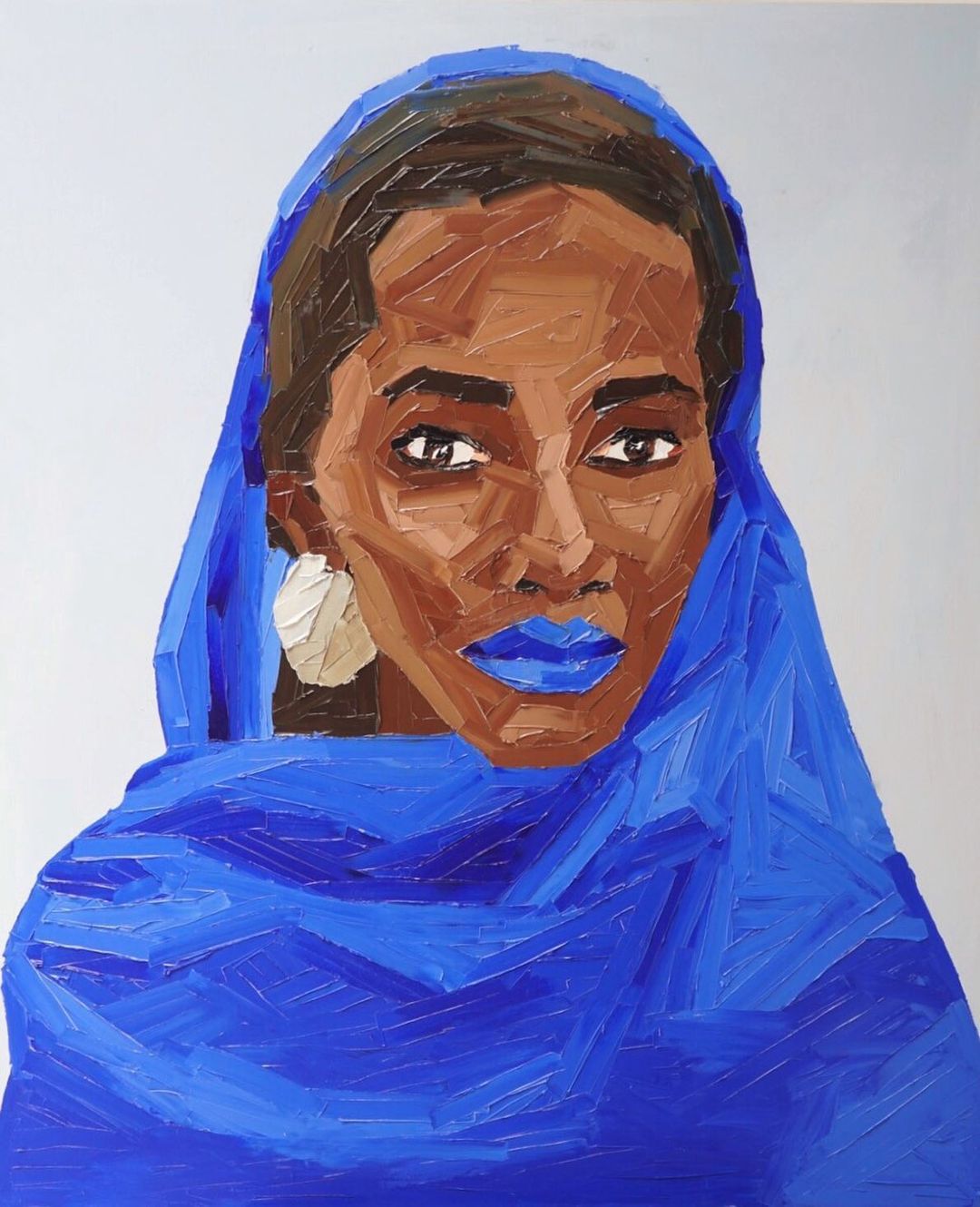 Beauty And Diversity Marvelous Female Impasto Paintings By Elena Gual Baquera 14