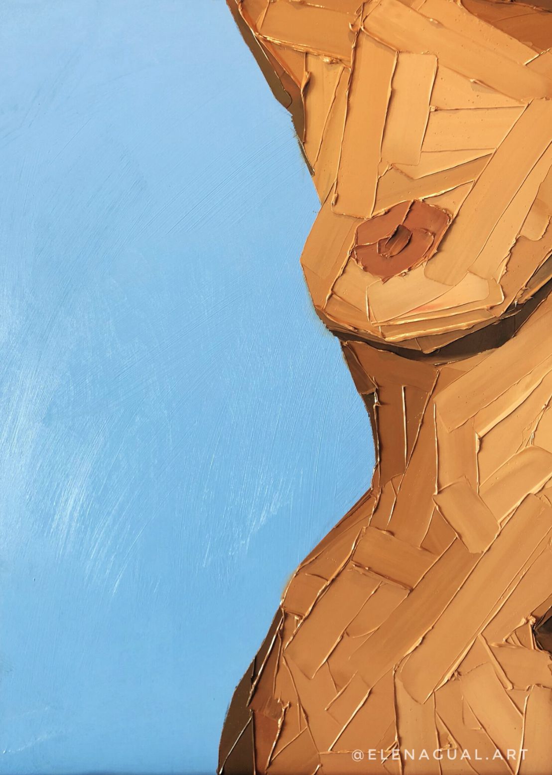 Beauty And Diversity Marvelous Female Impasto Paintings By Elena Gual Baquera 6