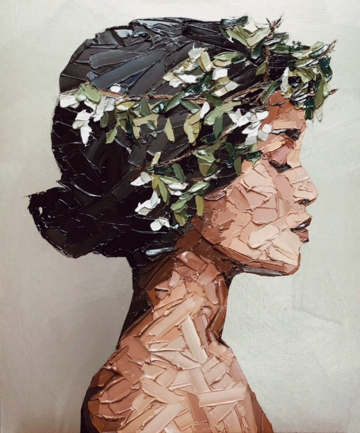 Beauty And Diversity Marvelous Female Impasto Paintings By Elena Gual Baquera 7