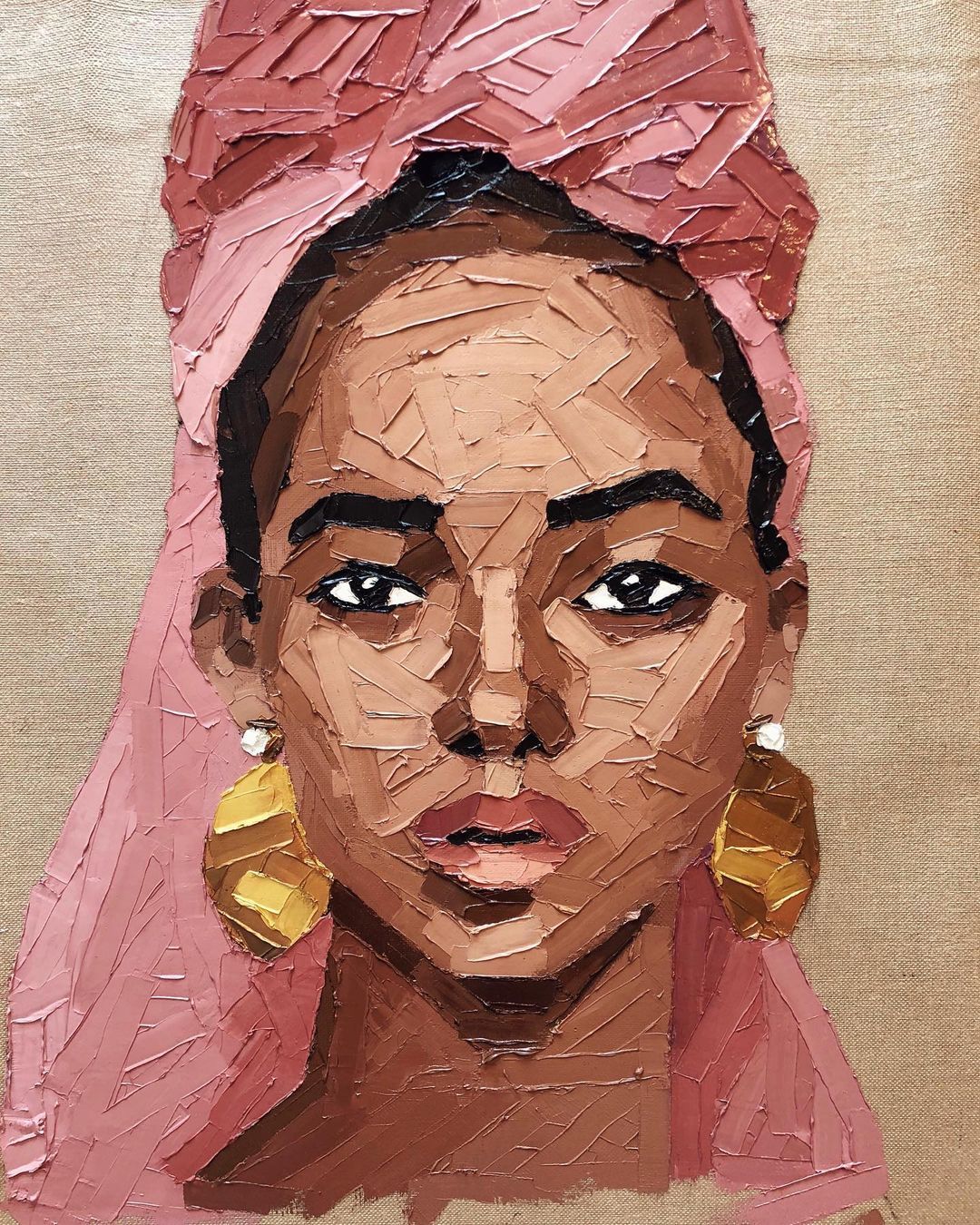 Beauty And Diversity Marvelous Female Impasto Paintings By Elena Gual Baquera 9