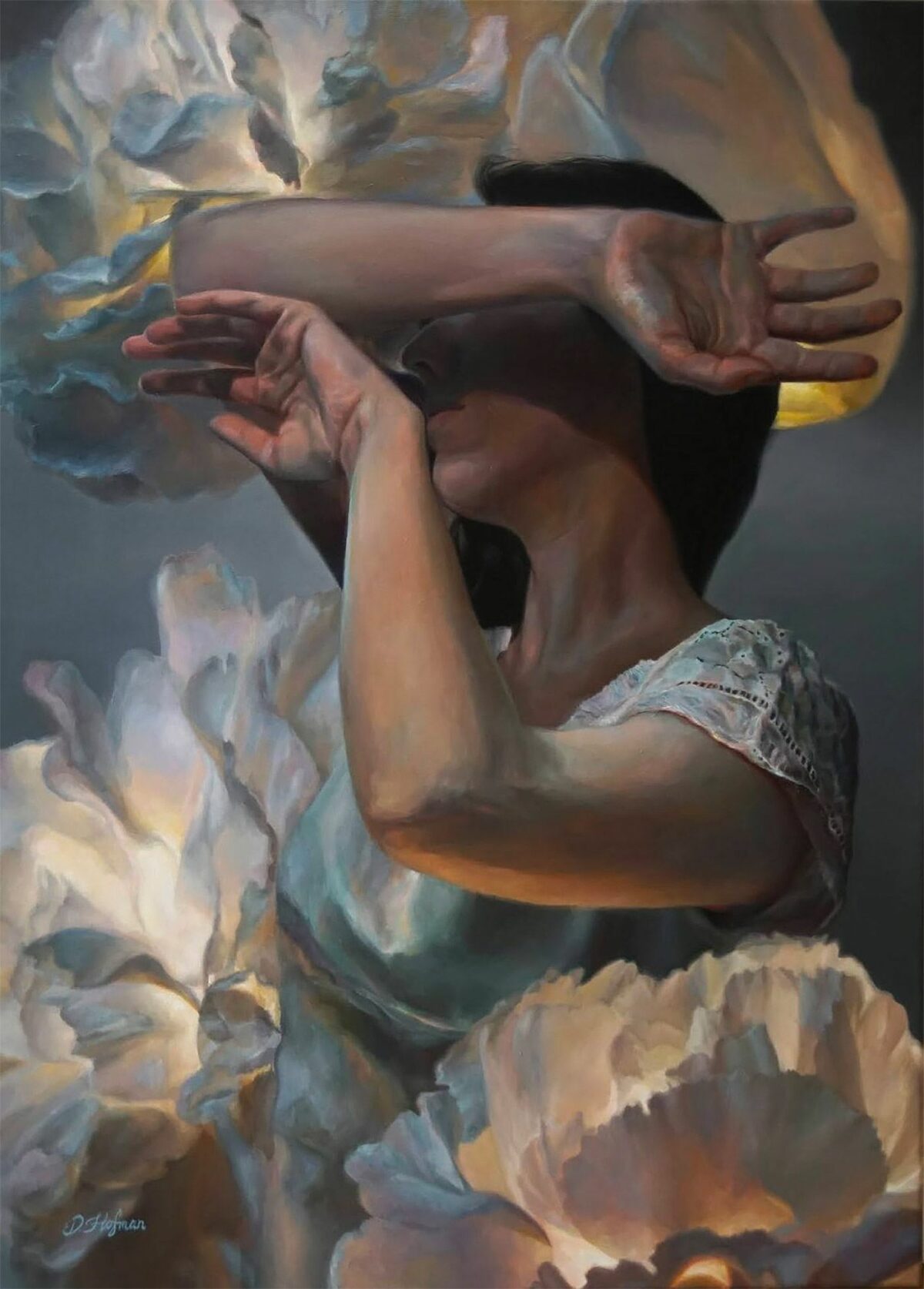 Bright Shells Wonderful Oil Paintings By Dominika Hofman 12