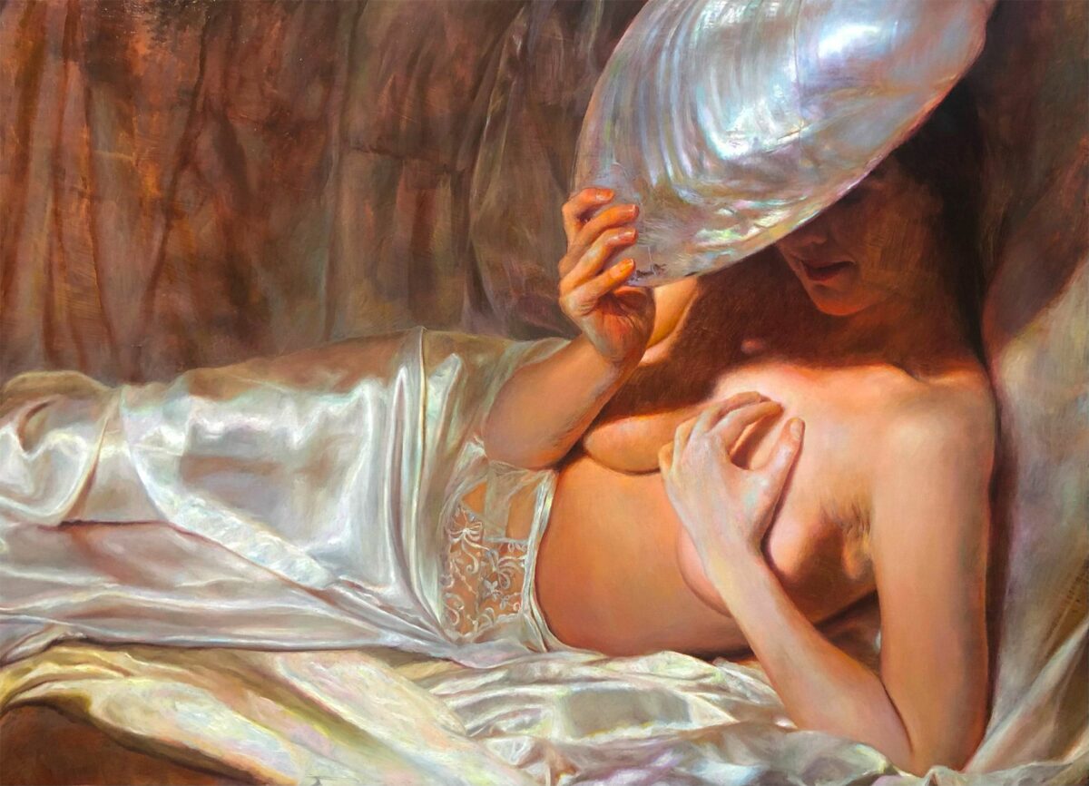 Bright Shells Wonderful Oil Paintings By Dominika Hofman 9