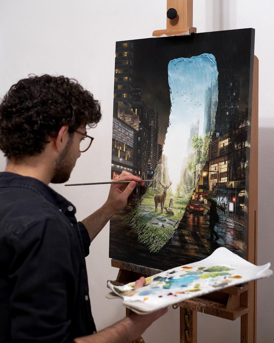 Brushstrokes In Time Thoughtful Landscape Paintings By David Amarzumjan 13