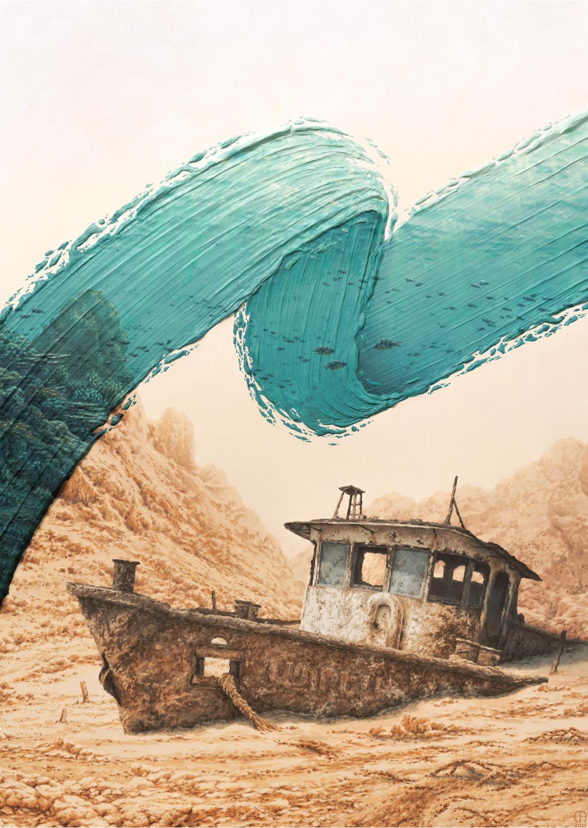 Brushstrokes In Time Thoughtful Landscape Paintings By David Amarzumjan 4