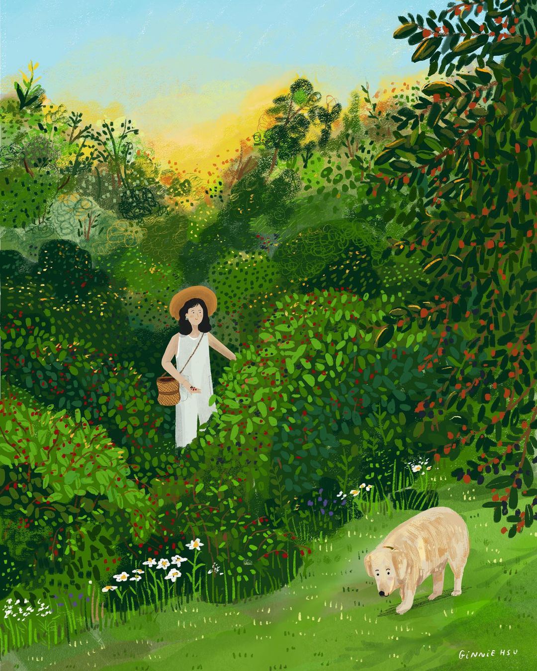 Delightful Everyday Life Illustrations By Ginnie Hsu 10