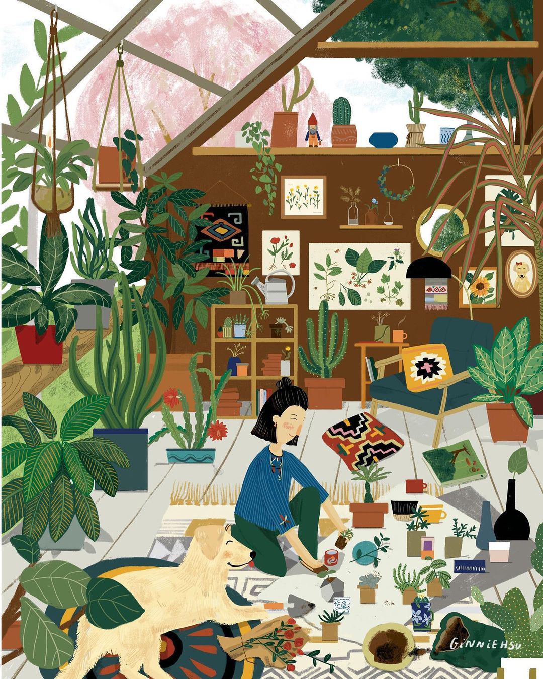 Delightful Everyday Life Illustrations By Ginnie Hsu 12