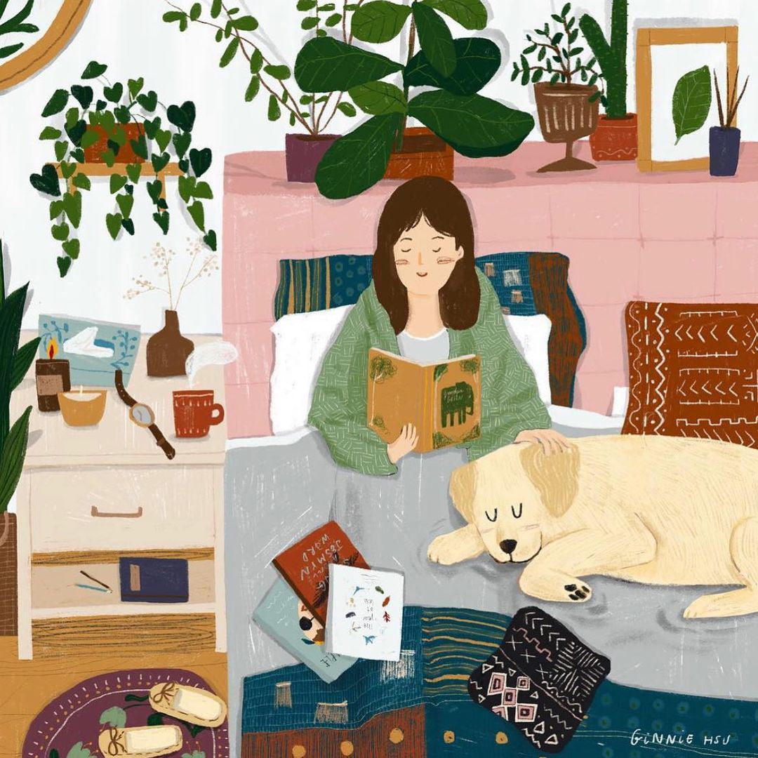 Delightful Everyday Life Illustrations By Ginnie Hsu 13