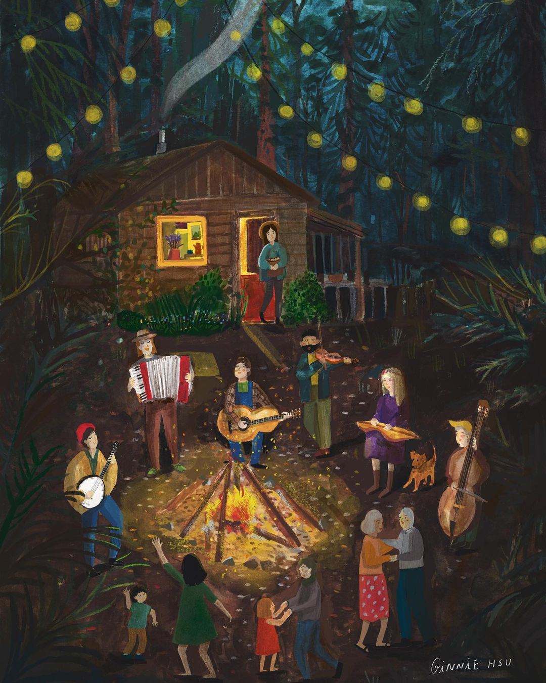 Delightful Everyday Life Illustrations By Ginnie Hsu 6