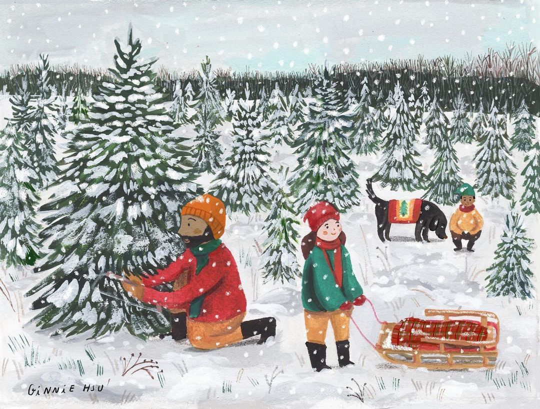 Delightful Everyday Life Illustrations By Ginnie Hsu 9