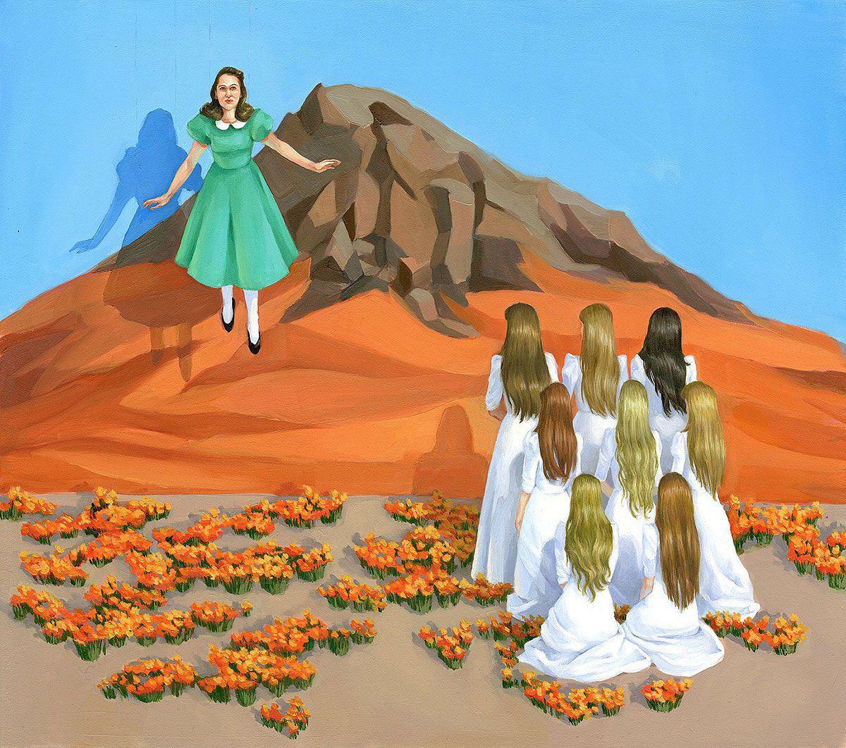 Enchanting And Intriguing Girl Paintings By Zoe Hawk 11