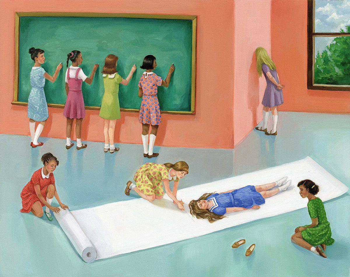 Enchanting And Intriguing Girl Paintings By Zoe Hawk 12