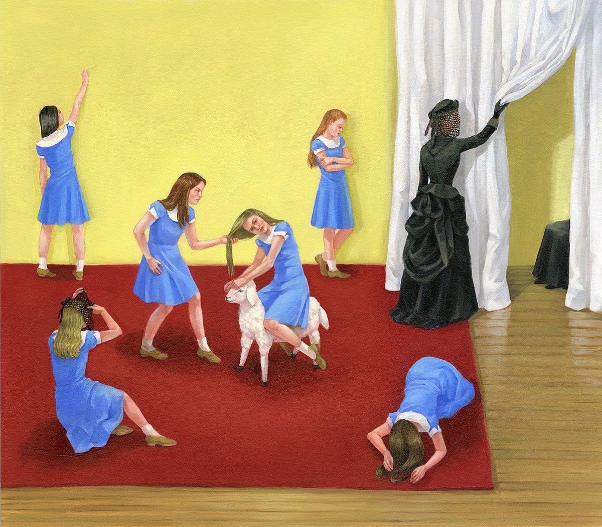 Enchanting And Intriguing Girl Paintings By Zoe Hawk 15