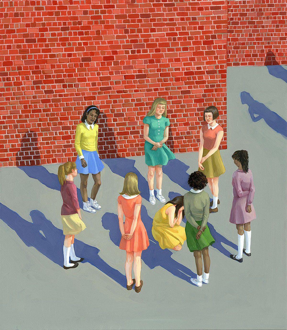 Enchanting And Intriguing Girl Paintings By Zoe Hawk 16