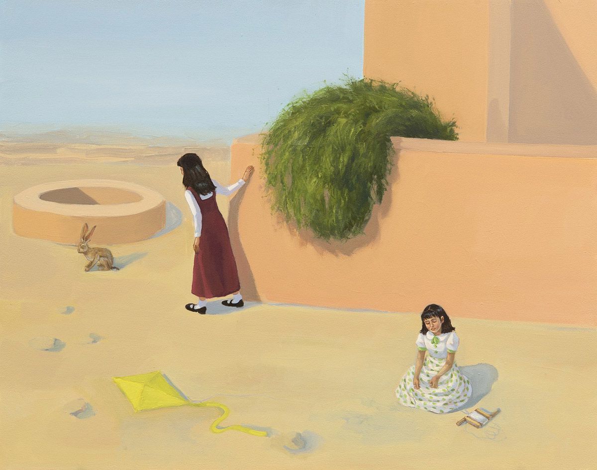 Enchanting And Intriguing Girl Paintings By Zoe Hawk 2