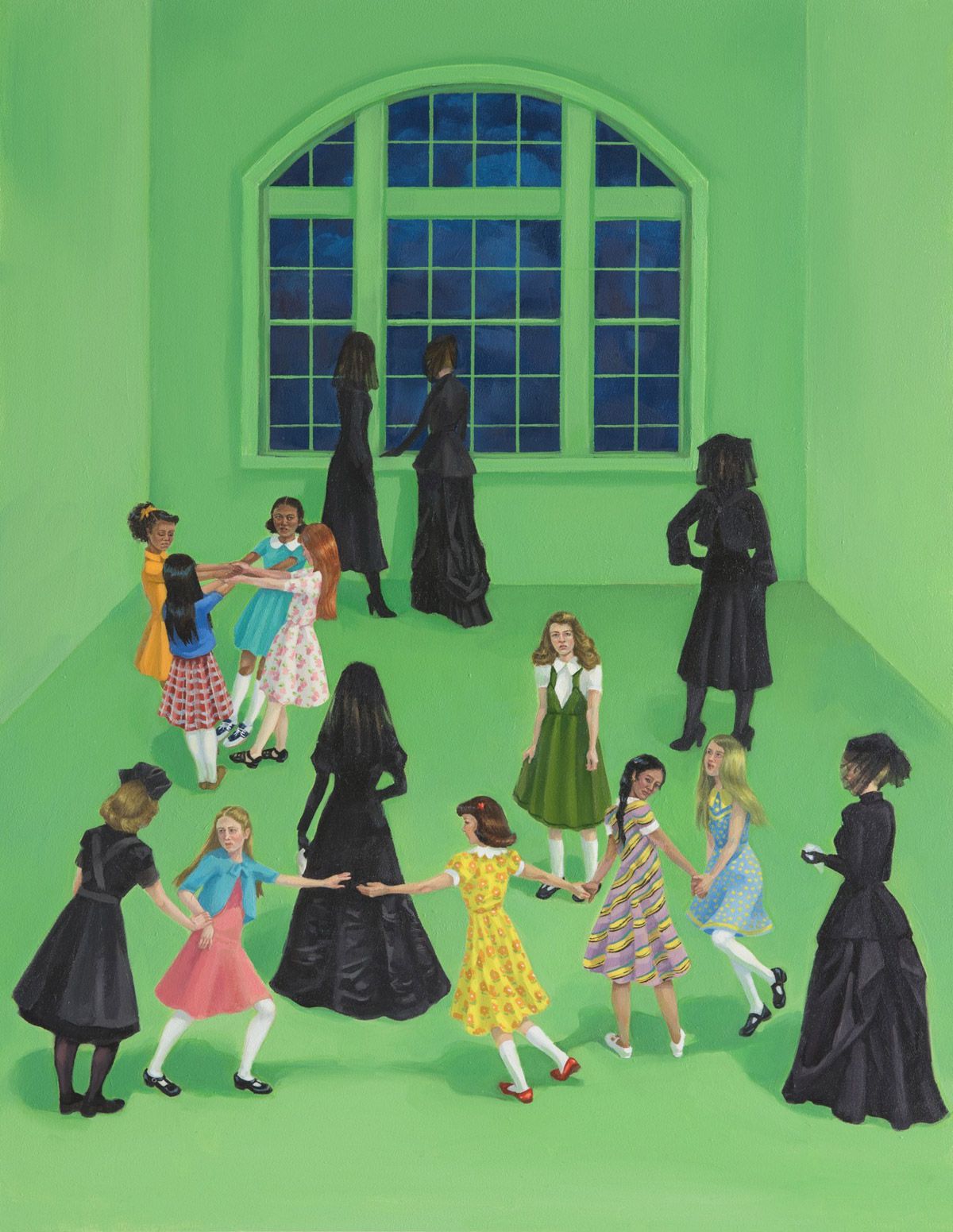 Enchanting And Intriguing Girl Paintings By Zoe Hawk 3