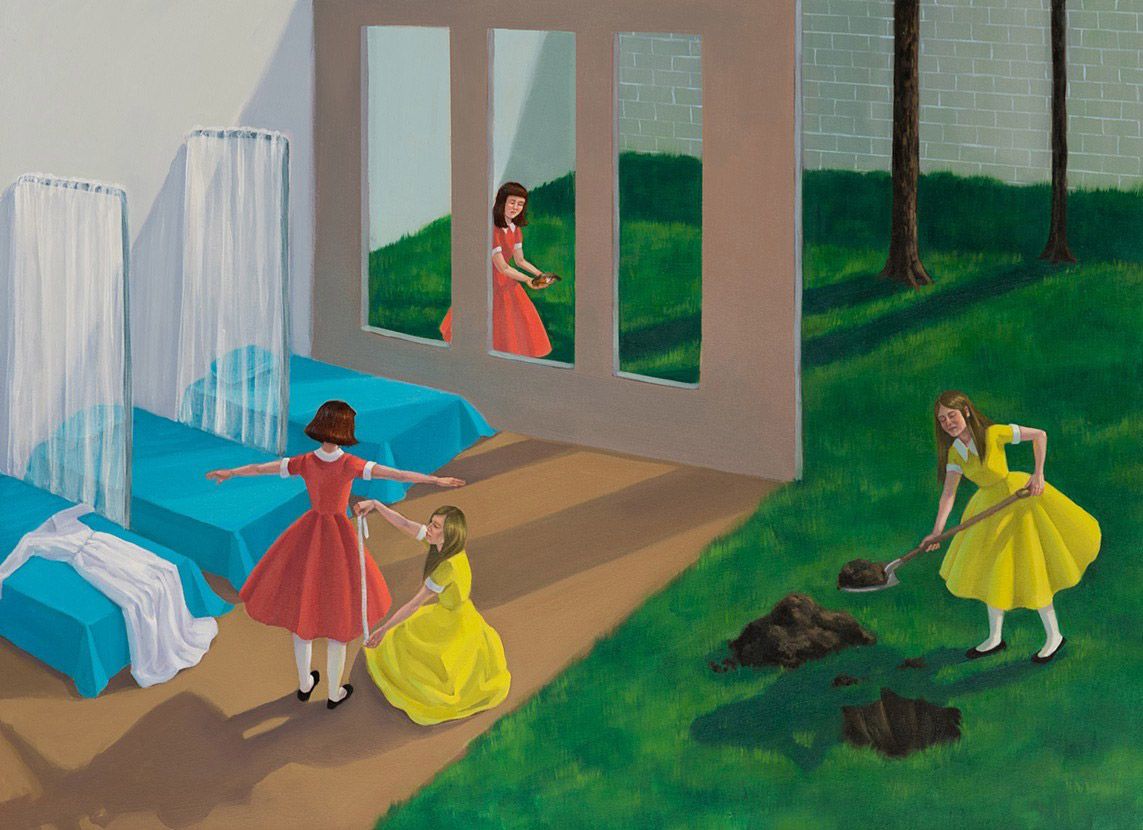 Enchanting And Intriguing Girl Paintings By Zoe Hawk 4