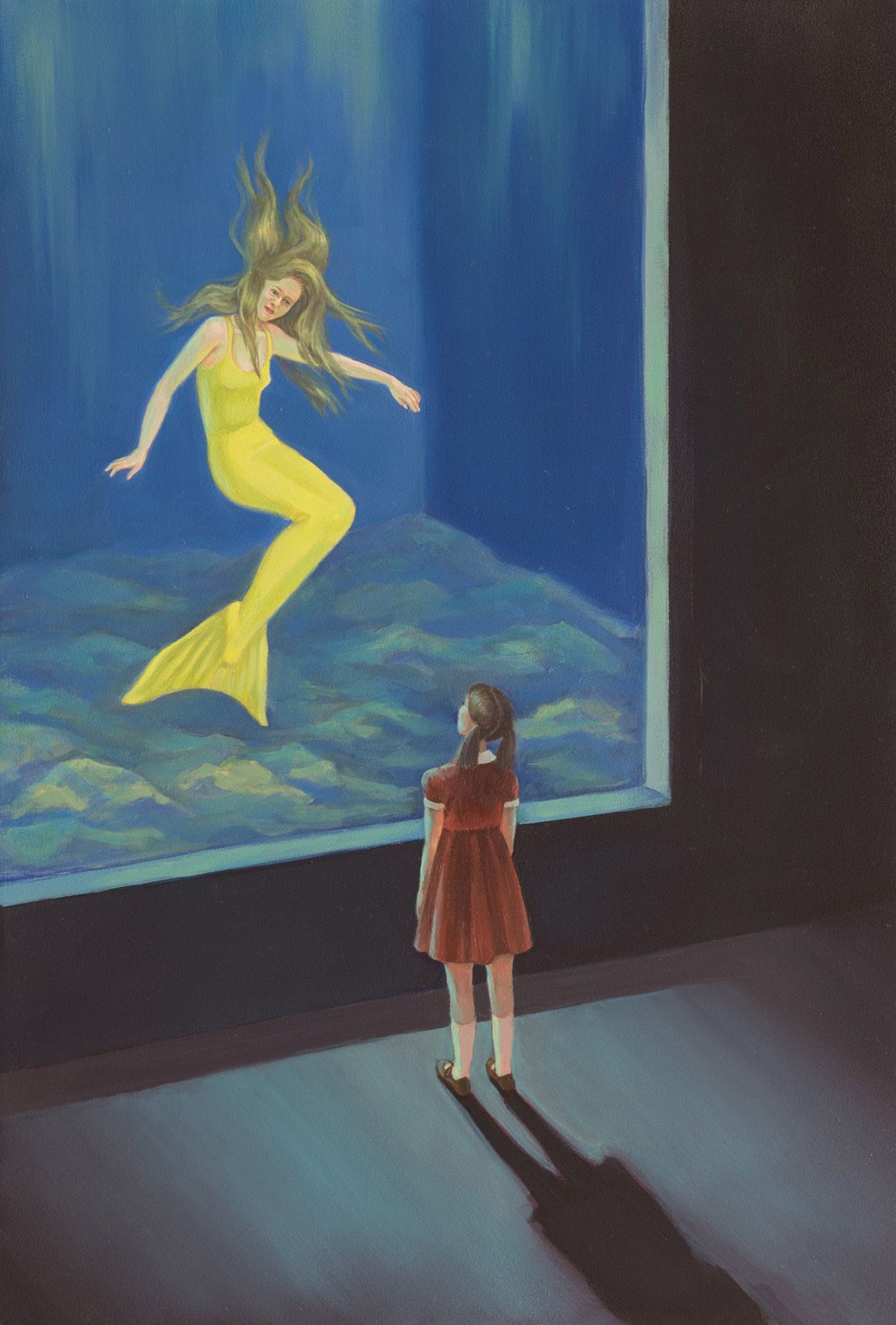 Enchanting And Intriguing Girl Paintings By Zoe Hawk 6