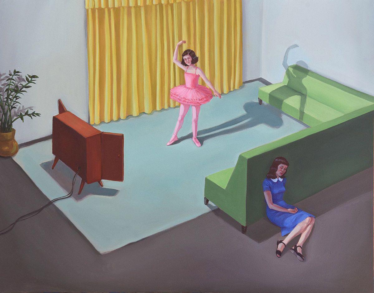 Enchanting And Intriguing Girl Paintings By Zoe Hawk 7