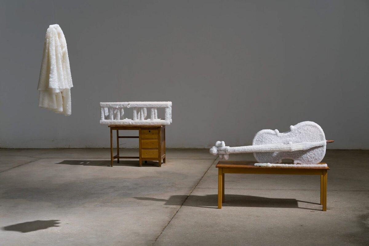 Everyday Objects Submerged In The Dead Sea Transform Into Amazing Salt Sculptures By Sigalit Landau 12