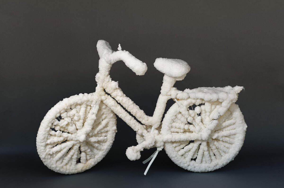 Everyday Objects Submerged In The Dead Sea Transform Into Amazing Salt Sculptures By Sigalit Landau 4