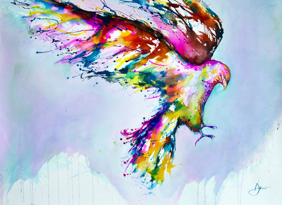 Fascinating Watercolor And Chinese Inks Paintings By Marc Allante 5