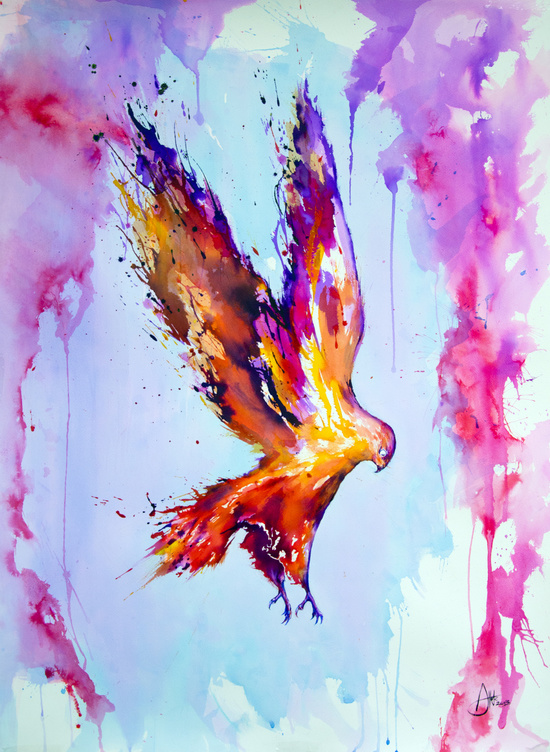 Fascinating Watercolor And Chinese Inks Paintings By Marc Allante 6