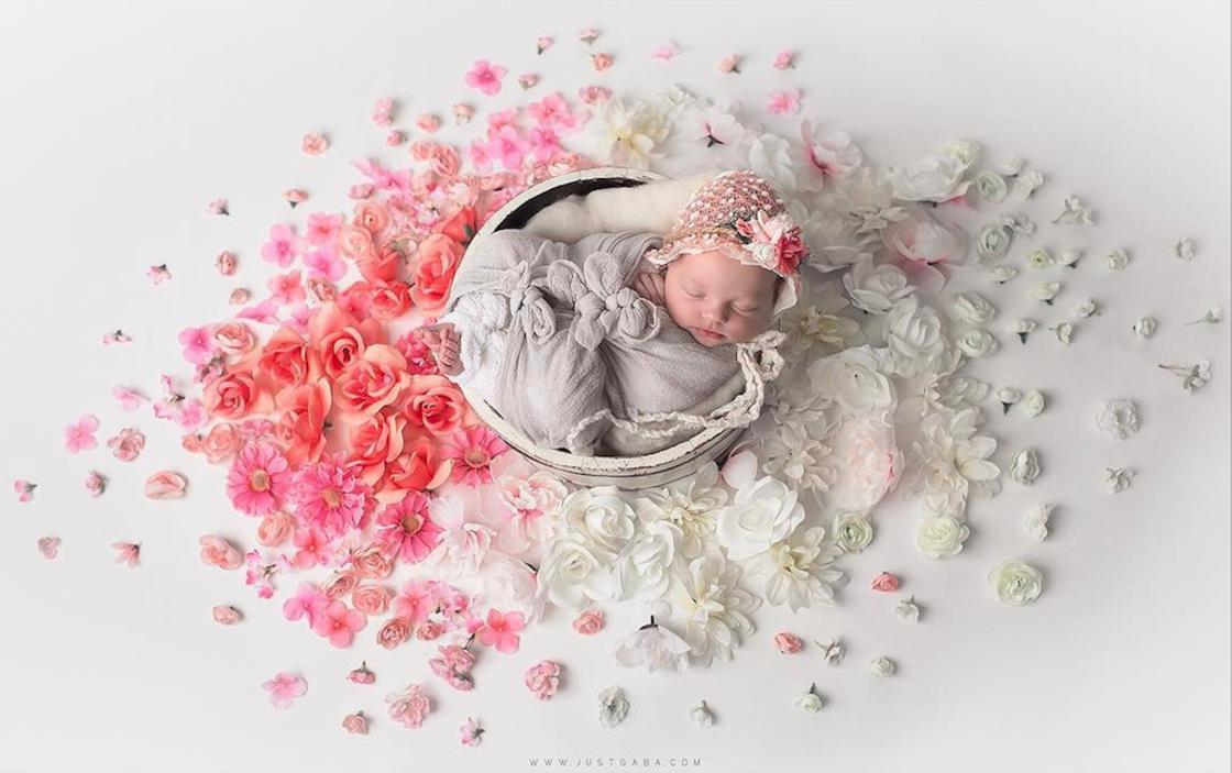 Gorgeous Photographs Of Babies In Natural Mandalas By Gaba Svarbu 6