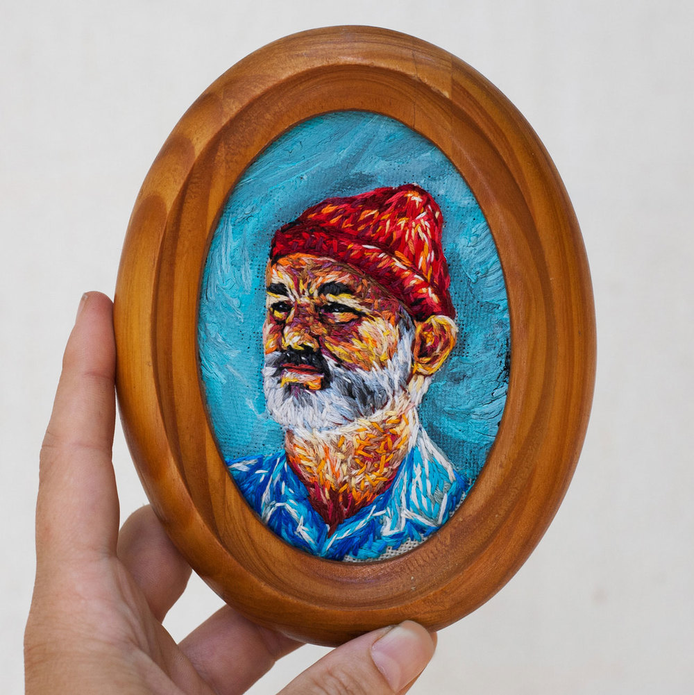 Marvelous Embroideries Made In Unusual Places By Danielle Clough 21