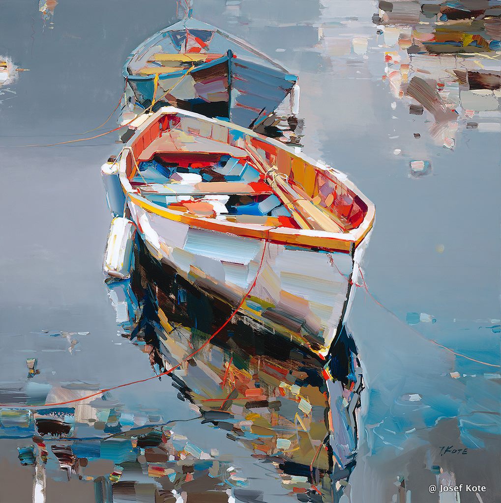 Marvelous Sunning Impasto Like Paintings By Josef Kote 1