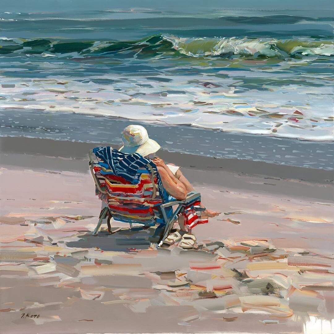 Marvelous Sunning Impasto Like Paintings By Josef Kote 14