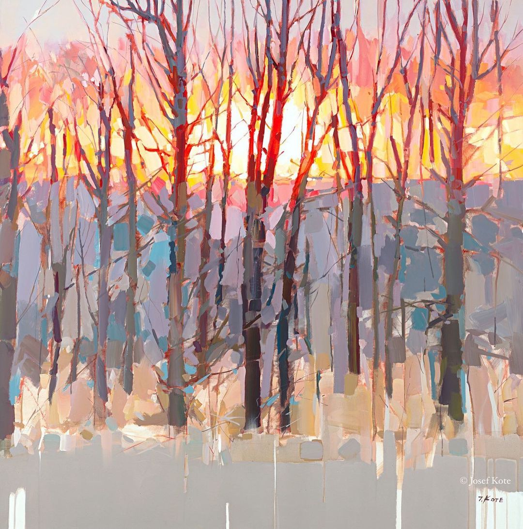 Marvelous Sunning Impasto Like Paintings By Josef Kote 16