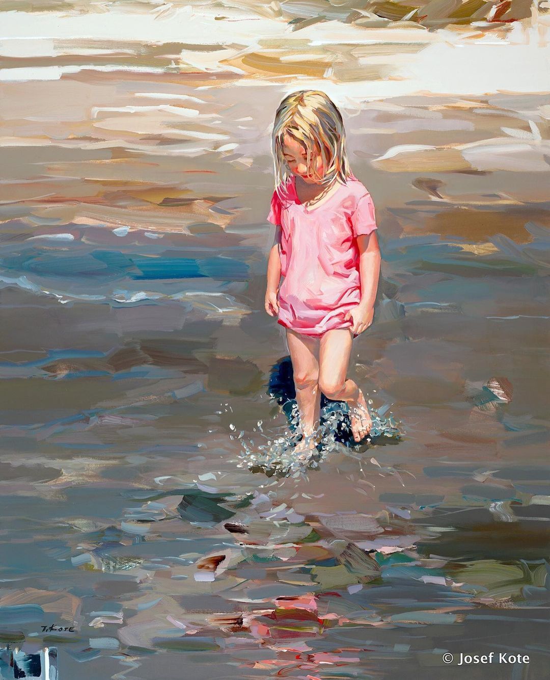 Marvelous Sunning Impasto Like Paintings By Josef Kote 2
