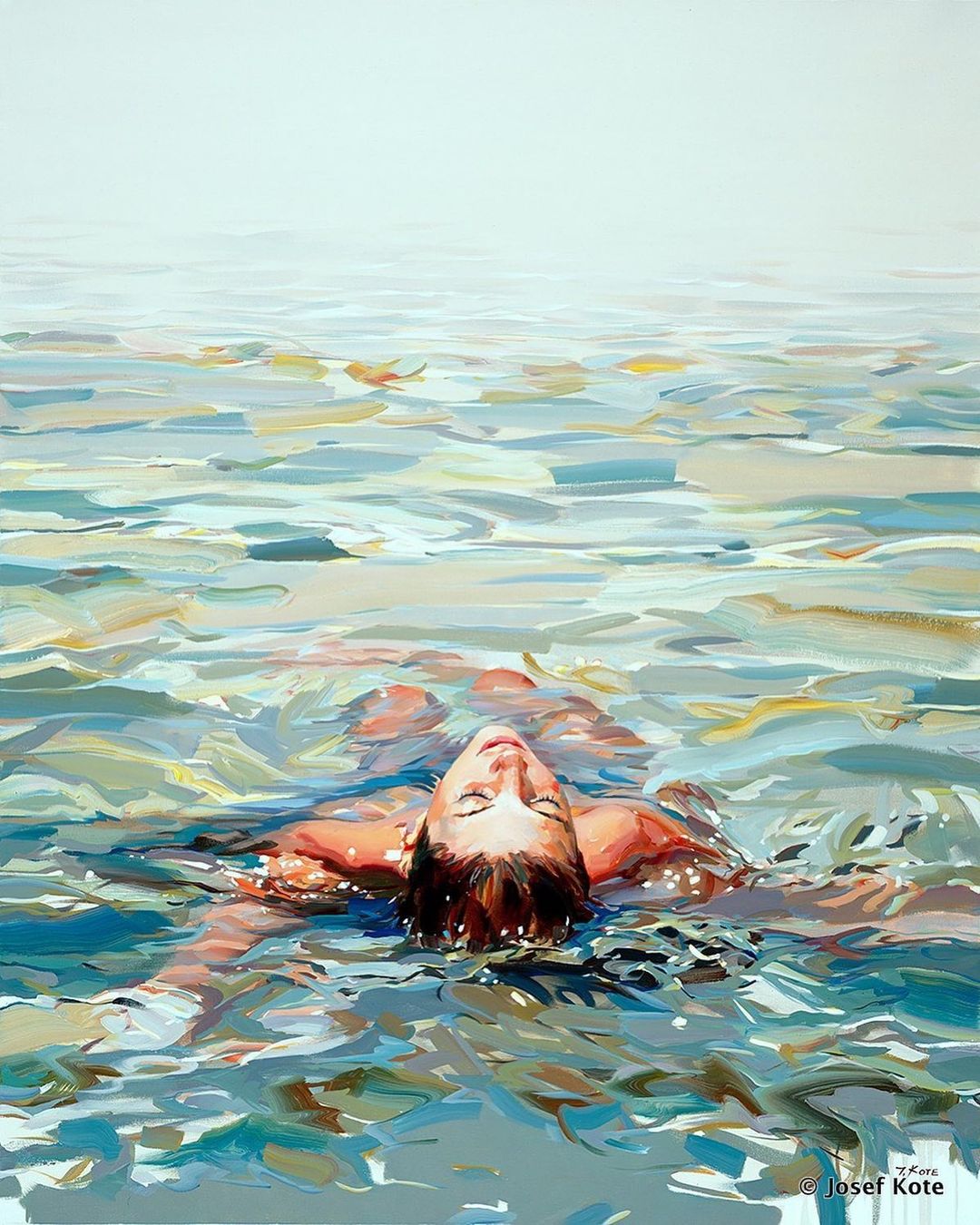 Marvelous Sunning Impasto Like Paintings By Josef Kote 21