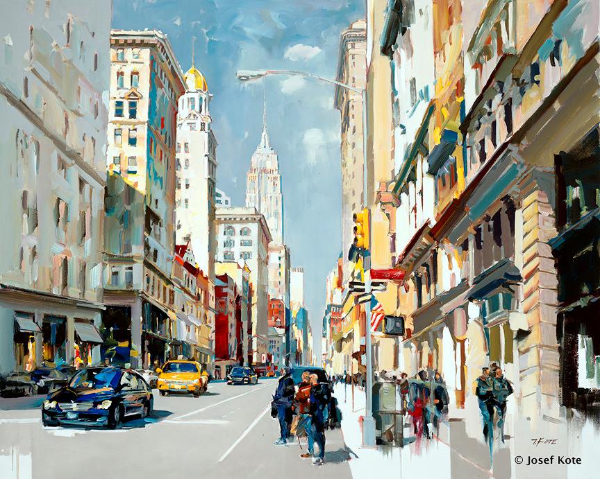 Marvelous Sunning Impasto Like Paintings By Josef Kote 5