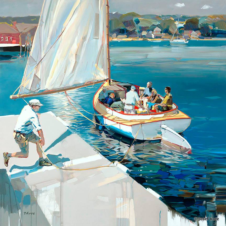 Marvelous Sunning Impasto Like Paintings By Josef Kote 8