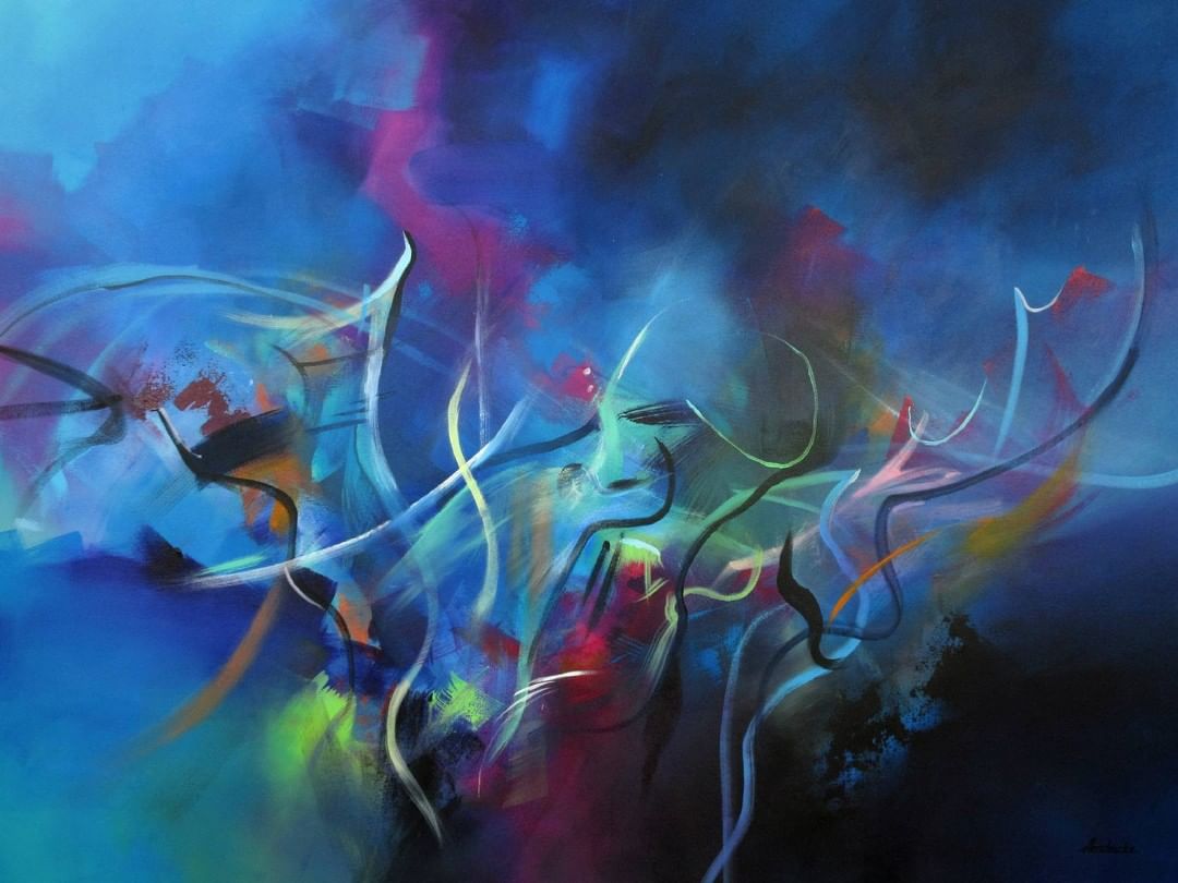 Mesmerizing Abstract Paintings By Jessica Hendrickx 9