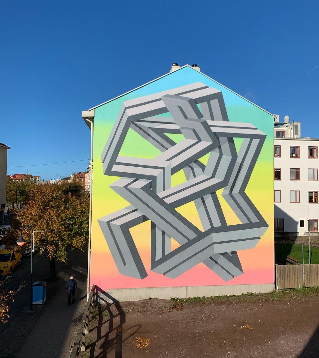 Striking 3d Typography Murals By Pref (5)