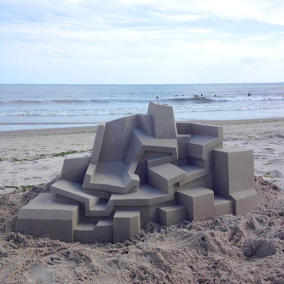 The Impressive Modernist Sandcastles Of Calvin Seibert 10