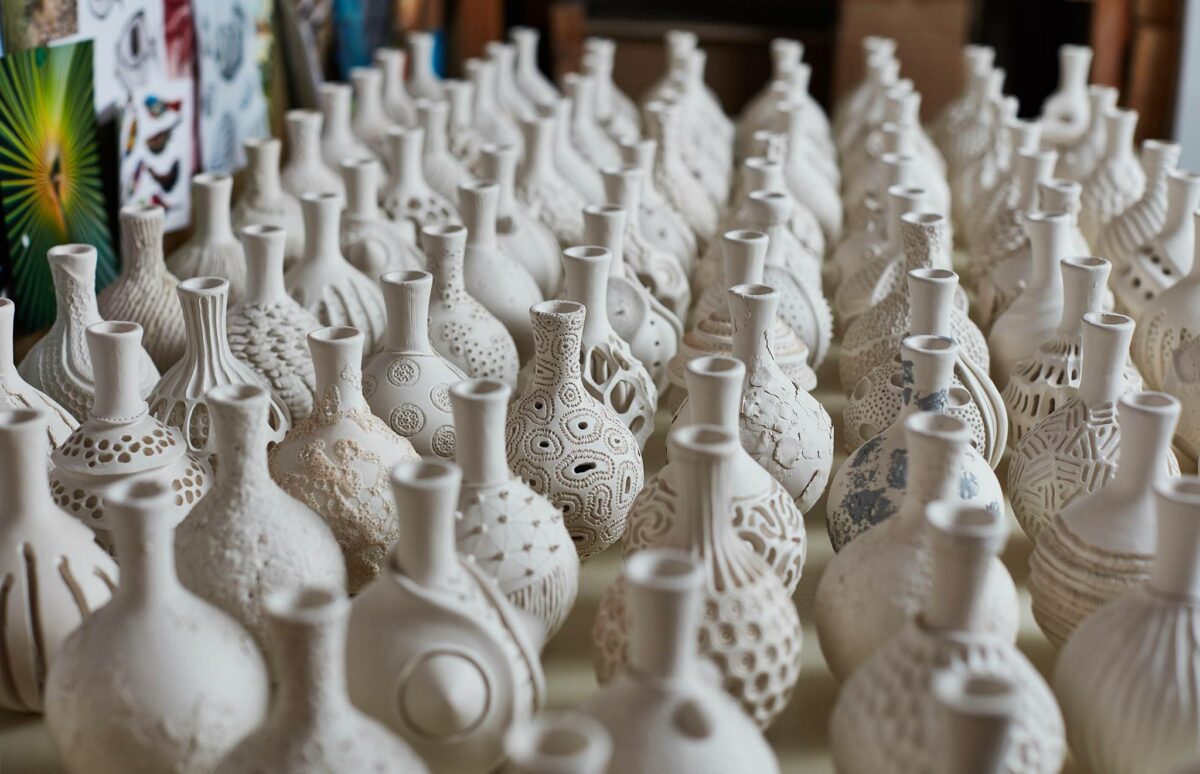 The Intriguing And Unique Ceramic Art The Plays With Organic Shapes Of Anna Whitehouse 4