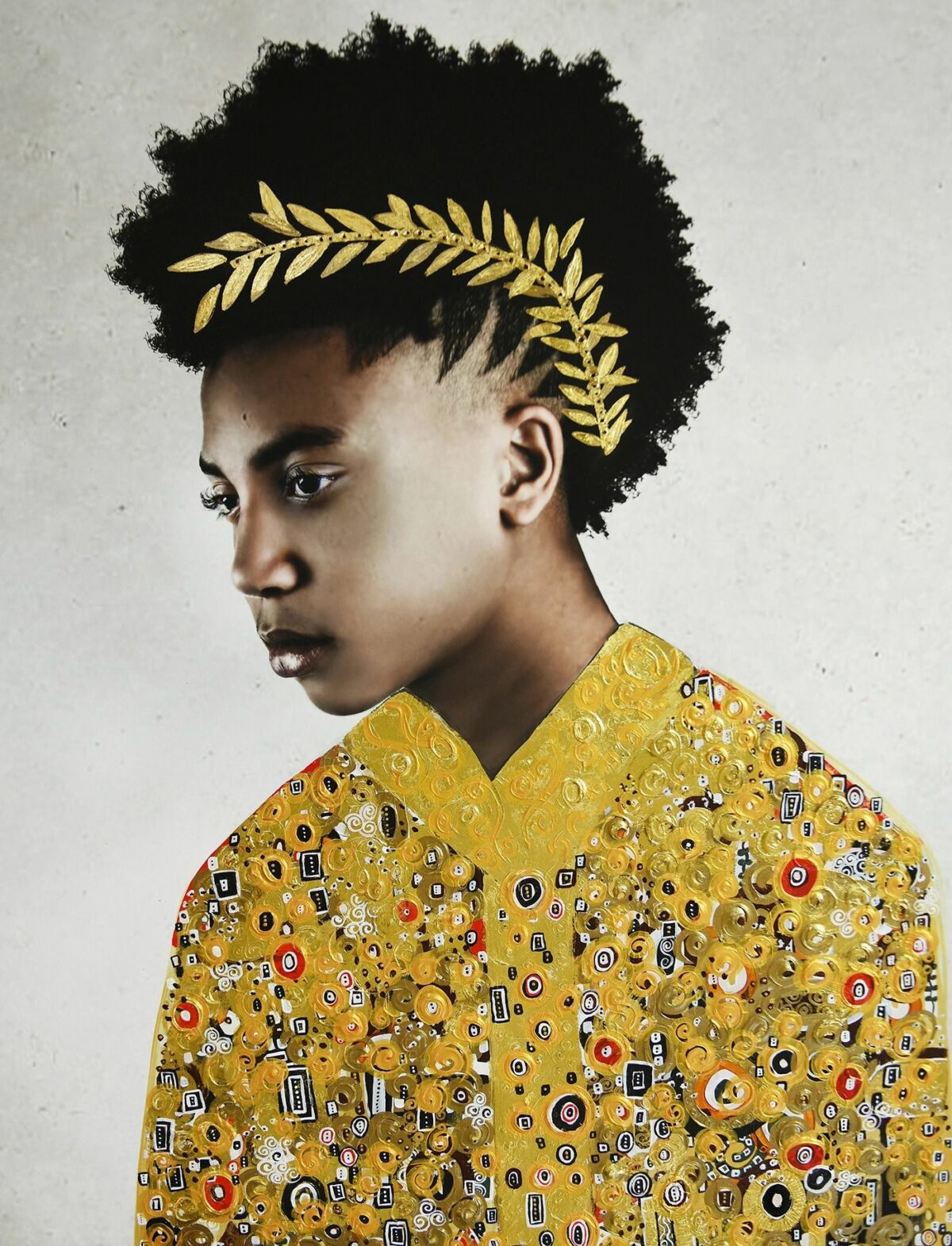 The Redemption Gorgeous Portraits Embellished With Gold Details By Tawny Chatmon 1